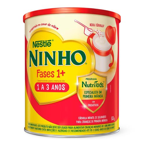 Fórmula Infantil Nestlé Ninho Fases 1+  800g Lata