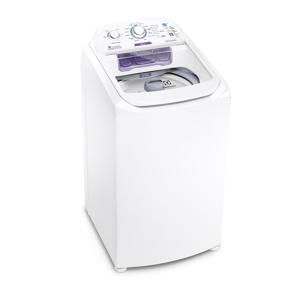 Máquina de Lavar Electrolux 8,5kg Branca Turbo