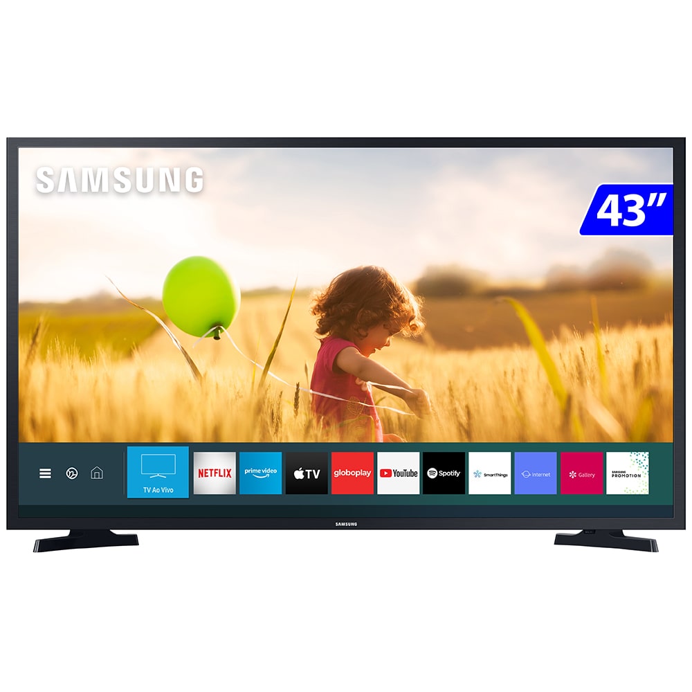 Smart Tv Samsung 43" LED Tizen Full HD WiFi - UN43T5300AGXZD