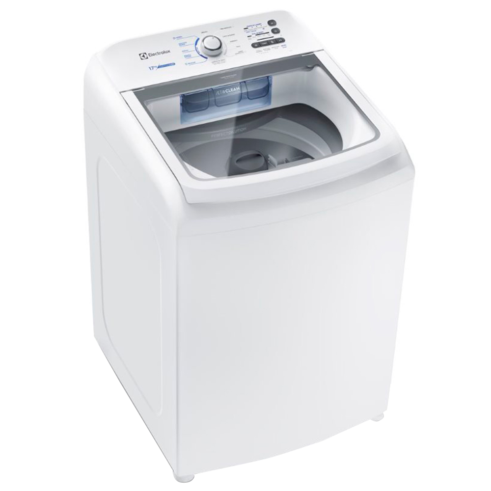 Máquina De Lavar Electrolux Essential Care 14Kg Automática Cesto Inox Led14 - Branco - 110 Volts