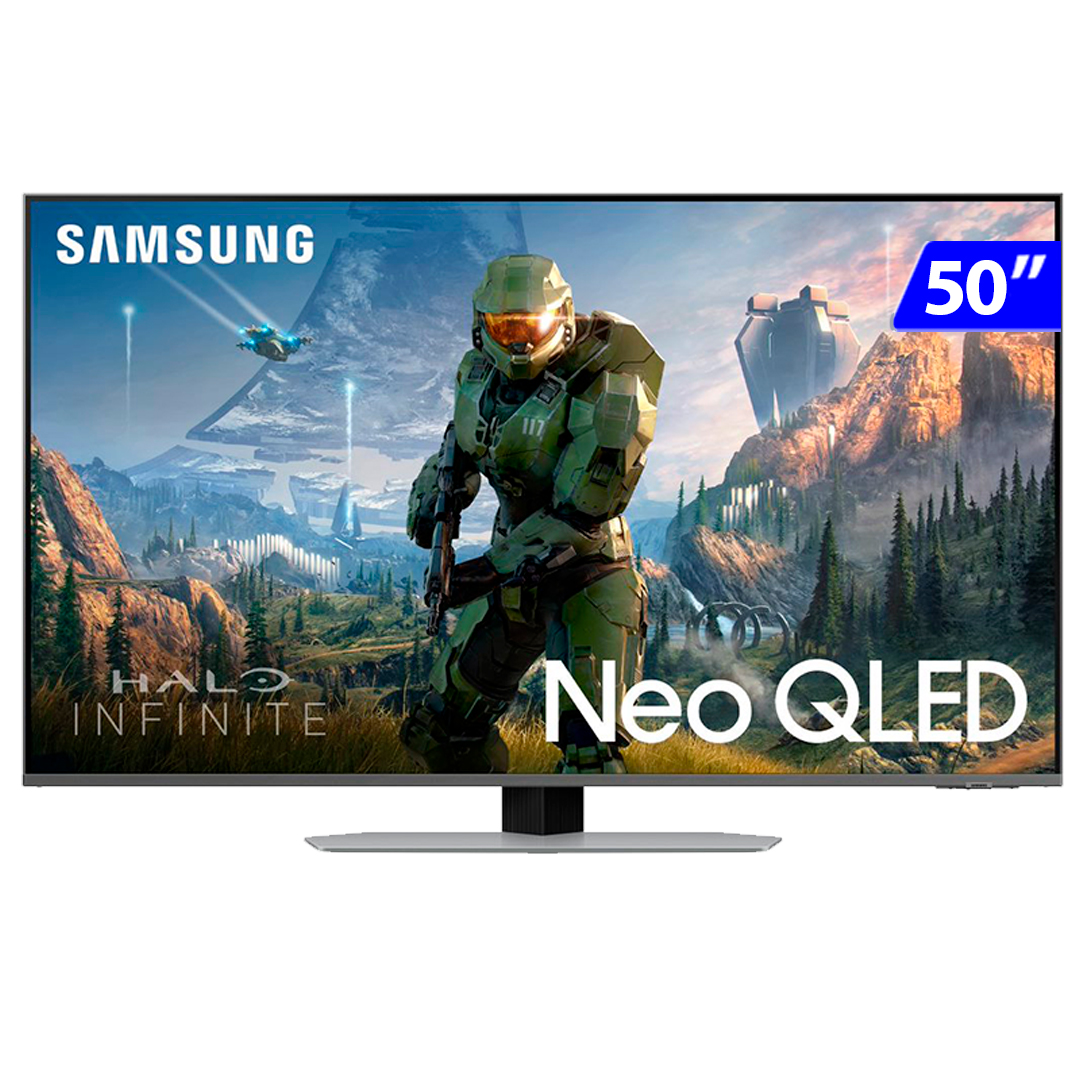 Smart Tv Samsung Neo Qled 50" 4K Wi-Fi Tizen Mini Led Gaming 50Qn90c - Sem Cor