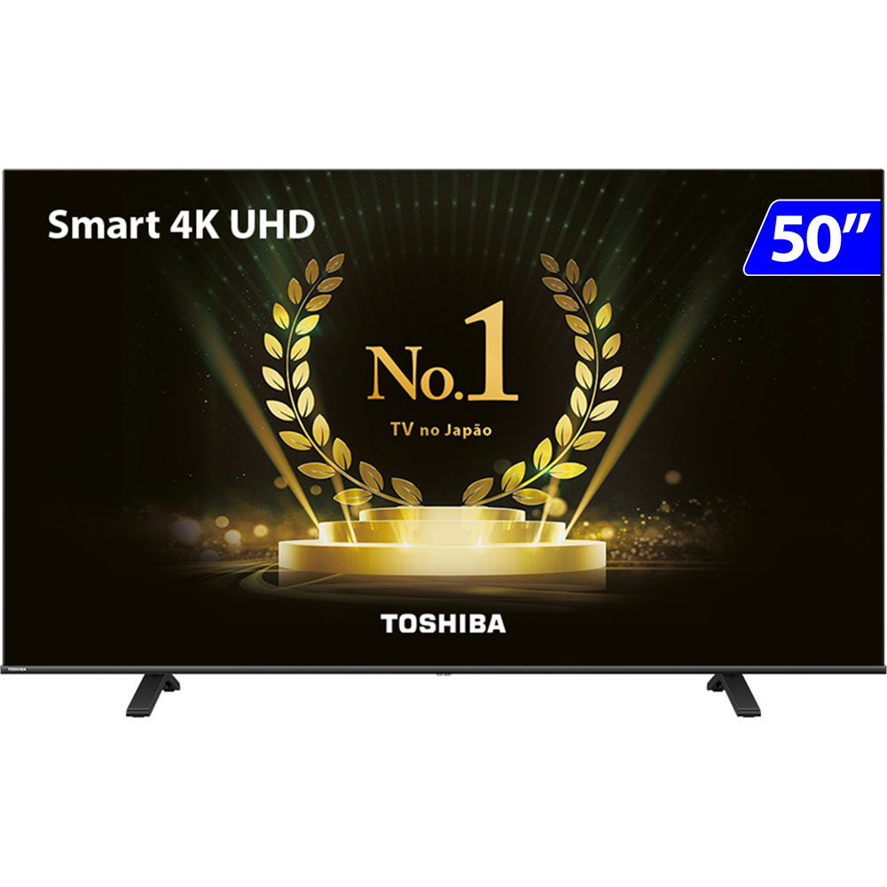 Smart Tv Toshiba Dled 50" 4K Wi-Fi Hdr Vidaa Tbo12m - Sem Cor
