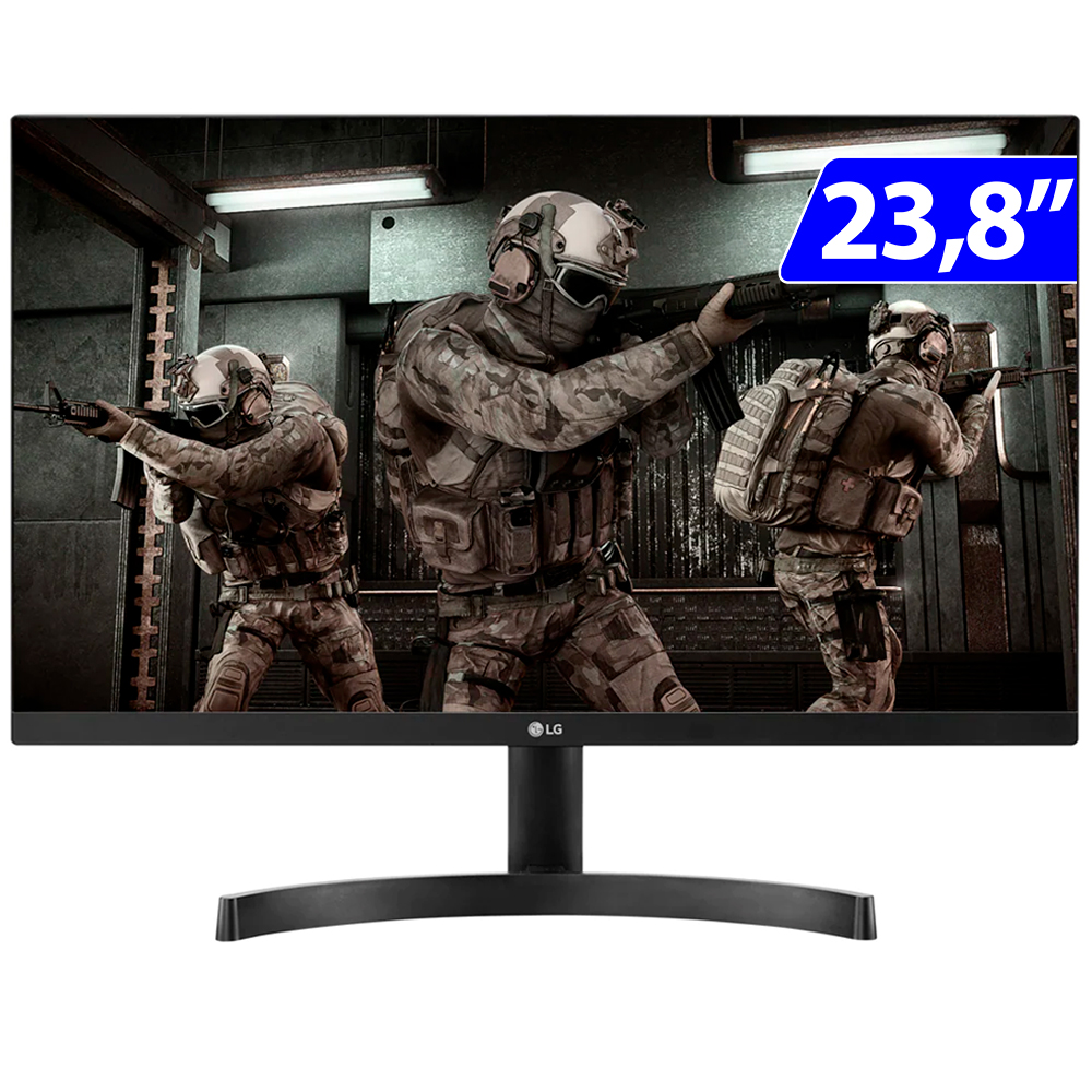 Monitor LED 23,8" Full HD LG 24ML600M IPS Freesync 1ms