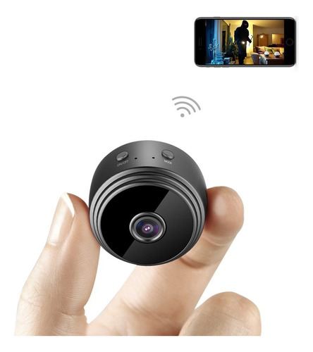 Mini Camera De Segurança Discreta Espiã Hd Nf Alta Qualidade