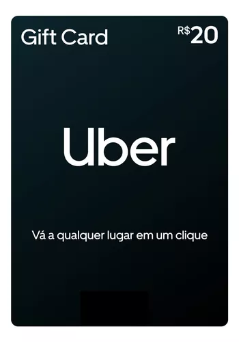 Uber Gift Card Virtual Pague R$18 e Ganhe R$20