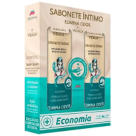 Kit Sabonete Íntimo Vidalia Elimina Odores 200ml 2 Unidades