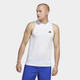 Camiseta sem Mangas Adidas Treino Logo - Masculina