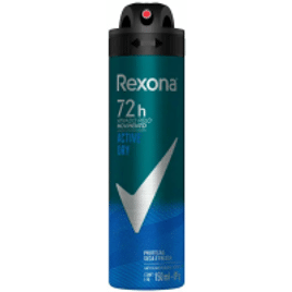 2 Unidades Desodorante Rexona Masculino Active Dry 150ml