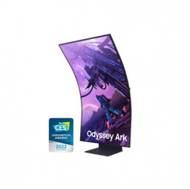 Monitor Samsung Odyssey Ark 55" Curvo 4K 165Hz 1ms Alto falante Bluetooth Freesync Premium Pro - LS55BG970NLXZD
