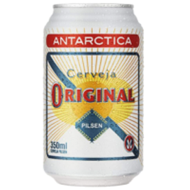 3 Unidades Cerveja Antarctica Original Lata 350ml