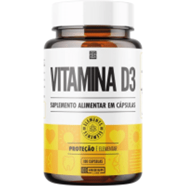 Suplemento Alimentar Vitamina D3 Iridium Labs - 100 Cápsulas