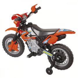 Moto Elétrica Infantil Homeplay Motocross 6V
