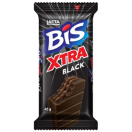 Chocolate Lacta Bis Xtra Black 45G - Caixa com 24 Unidades