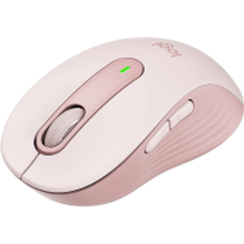 Mouse Sem Fio Logitech Signature L 2000 DPI Design Padrão 5 Botões Silencioso Bluetooth USB - M650