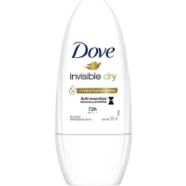 4 Unidades Dove Desodorante Antitranspirante Roll On Invisible Dry 50Ml