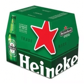 3 Packs de Cerveja Heineken Premium Puro Malte Lager 250ml 12 Unidades - Total 36 Unidades