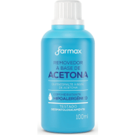 Removedor Esmalte com Acetona Farmax - 200ml