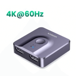 Splitter Ugreen HDMI 2.0 4K @ 60hz Switcher Monitor