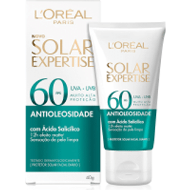 Protetor Solar Facial L'Oréal Paris Solar Expertise Antioleosidade FPS60 - 40g