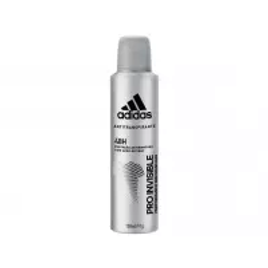 2 Unidades de Desodorante Aerosol Antitranspirante Masculino Adidas Pro Invisible 150ml