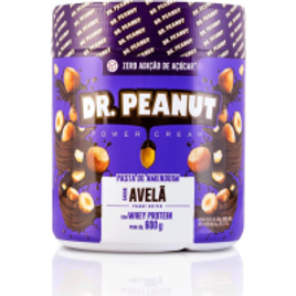 Pasta de Amendoim Avelã com Whey Protein Dr Peanut - 600g
