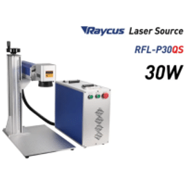 Máquina Para Cortar Joias Corte Fibra Laser Marcação Cloudray Raycus 30W QS