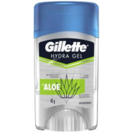 2 Unidades de Desodorante Gel Antitranspirante Hydra Gel Aloe Gillette - 45g