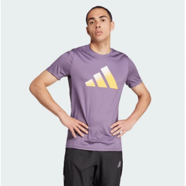 Camiseta Adidas Run Icons 3 Bar Logo