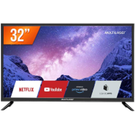 Smart TV 32" HD com Wi-Fi Integrado Multilaser - TL020