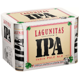 Cerveja Lagunitas Califórnia Puro Malte IPA Ale 350ml - 12 Unidades