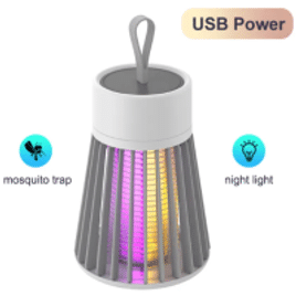 Luminária Anti-Mosquito USB Recarregável