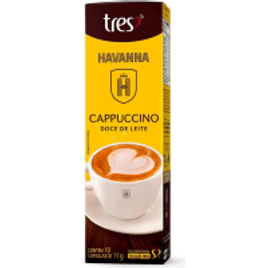 3 Unidades TRES Cápsula De Cappuccino Doce De Leite Havanna