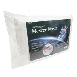 Travesseiro Viscoelástico Nasa Master Comfort 58x38cm
