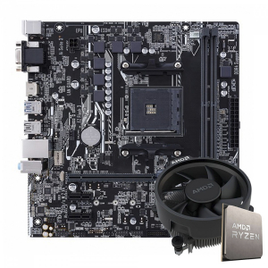 Kit Upgrade Processador Ryzen 3-4100 + Placa Mãe A320 - Upgrade1266