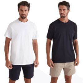 Kit 2 Camisetas Básicas Reserva - Masculina