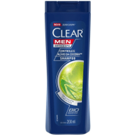 3 Unidades Shampoo Clear Men Anticaspa Controle e Alívio da Coceira - 200ml