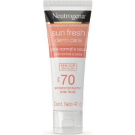 Protetor Solar Neutrogena Sunfresh Derm Care Dry Skin Sem Cor FPS70 - 40g