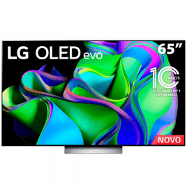 Smart TV 65" 4K LG Evo 120Hz G-Sync FreeSync Bluetooth ThinQ AI Alexa Google 4 HDMIs - OLED65C3PSA