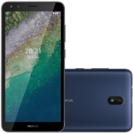 Smartphone Nokia C01 Plus 16GB Azul 4G 1GB RAM Tela 5,5"