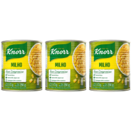 Kit Milho Em Conserva Knorr 170g - 3 Unidades