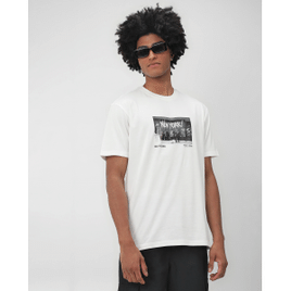 Camiseta masculina regular New York branca | Pool by
