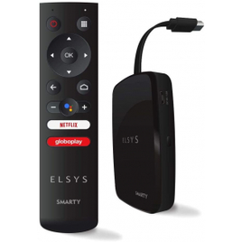 Receptor de TV Via Internet Full HD Elsys Smarty Preto - ETRI01
