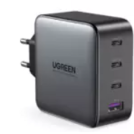Carregador UGREEN USB GaN 100W 3 C Portas