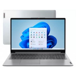 Notebook Lenovo IdeaPad 1i i5-1235U 8GB SSD 512GB Intel UHD Graphics Tela 15.6" HD W11 - 82VY000QBR