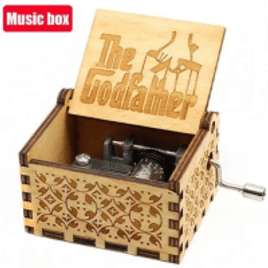 Caixa de Madeira Music Box