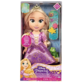 Boneca Princesas Disney Rapunzel Musical com Som e Acessórios Multikids - BR1935