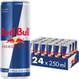 Energético Red Bull 250ml - 24 Unidades