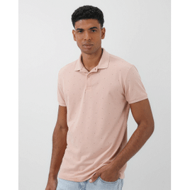 Camisa polo masculina poás rosa | Pool by