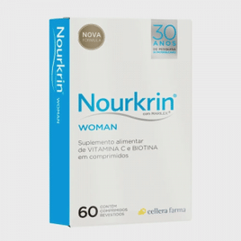 Suplemento Alimentar Nourkrin Woman com 60 Comprimidos Revestidos