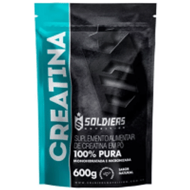 Creatina Monohidratada 600g - Soldiers Nutrition